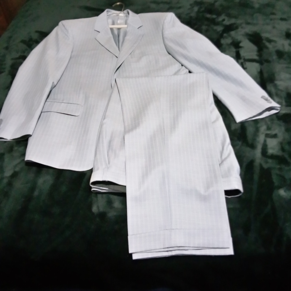 Bule super 140 wood suit